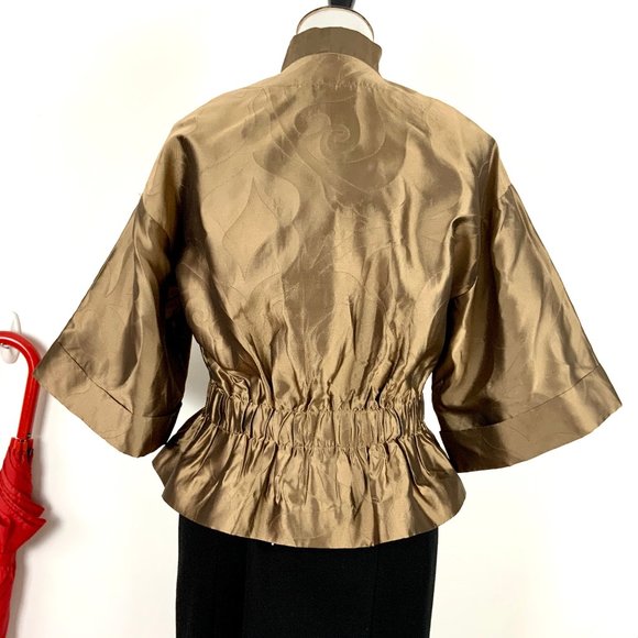 ESCADA Silk Formal Evening Kimono Jacket Sz 34 (4) - Picture 3 of 16